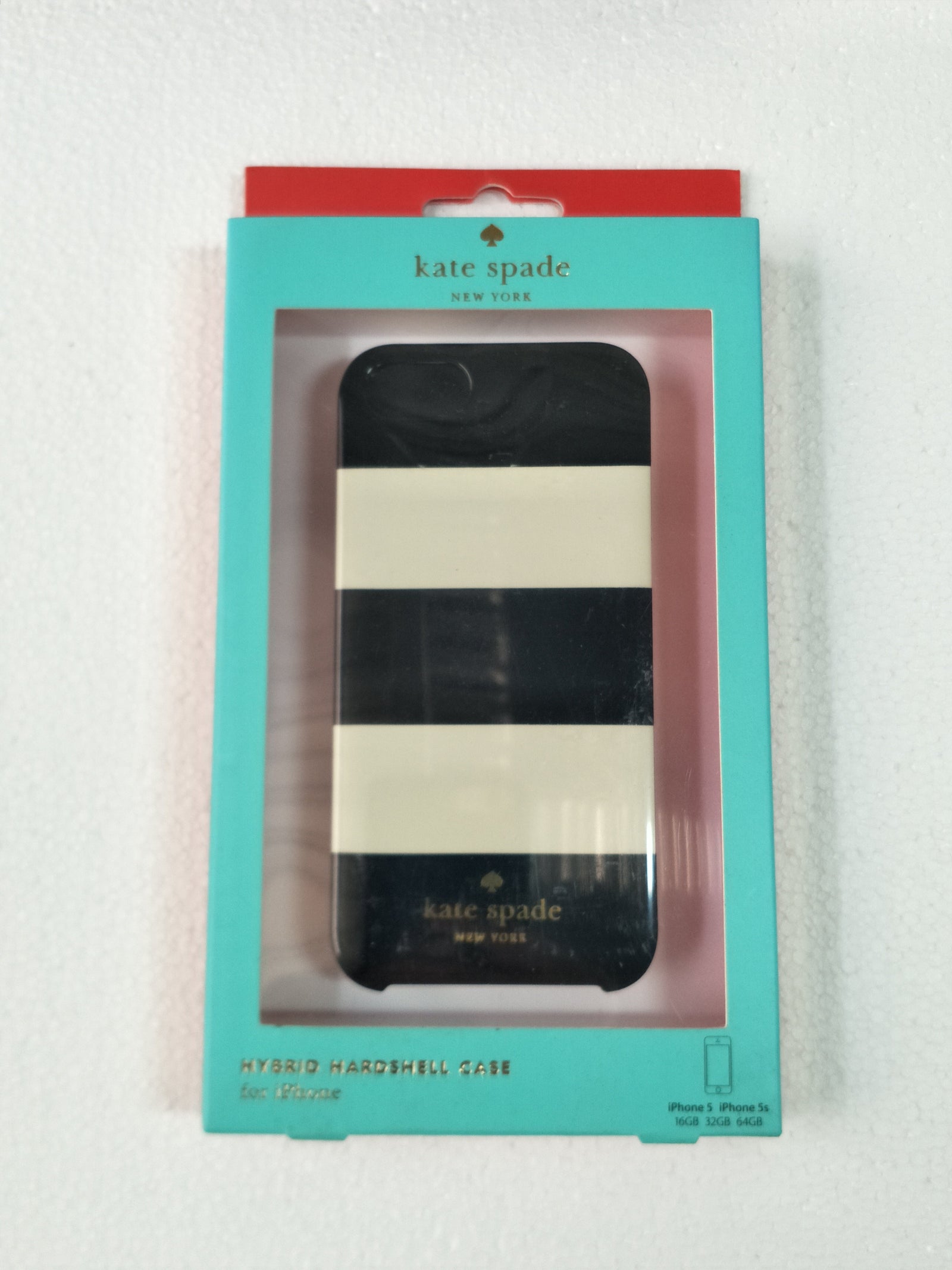 Kate Spade Hybrid Hardshell Case for iPhone 5 / 5s / SE 1st Gen - Bonus Screen Film while stock lasts