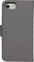 Dbramante1928 New York Leather Folio Case iPhone 8 / 7 / 6 Shadow Grey - BONUS Screen Protector