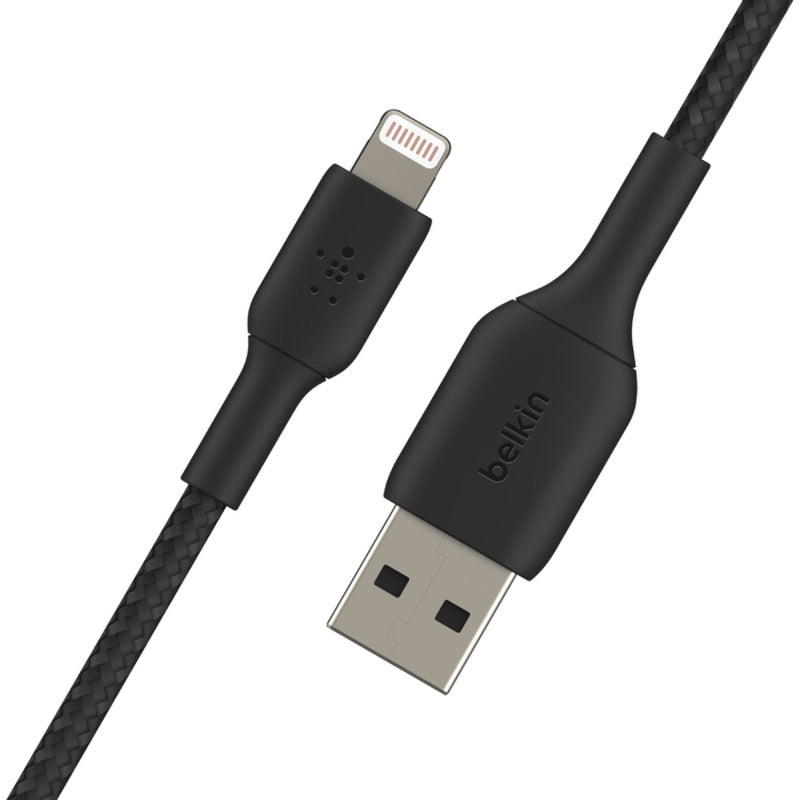 Belkin BoostCharge Braided Lightning to USB-A Cable 1m / 3.3ft - Black