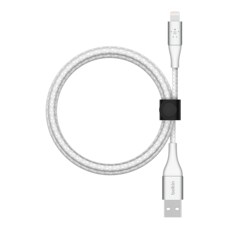 Belkin BoostCharge Braided Lightning to USB-A Cable 2m / 6.6ft - White