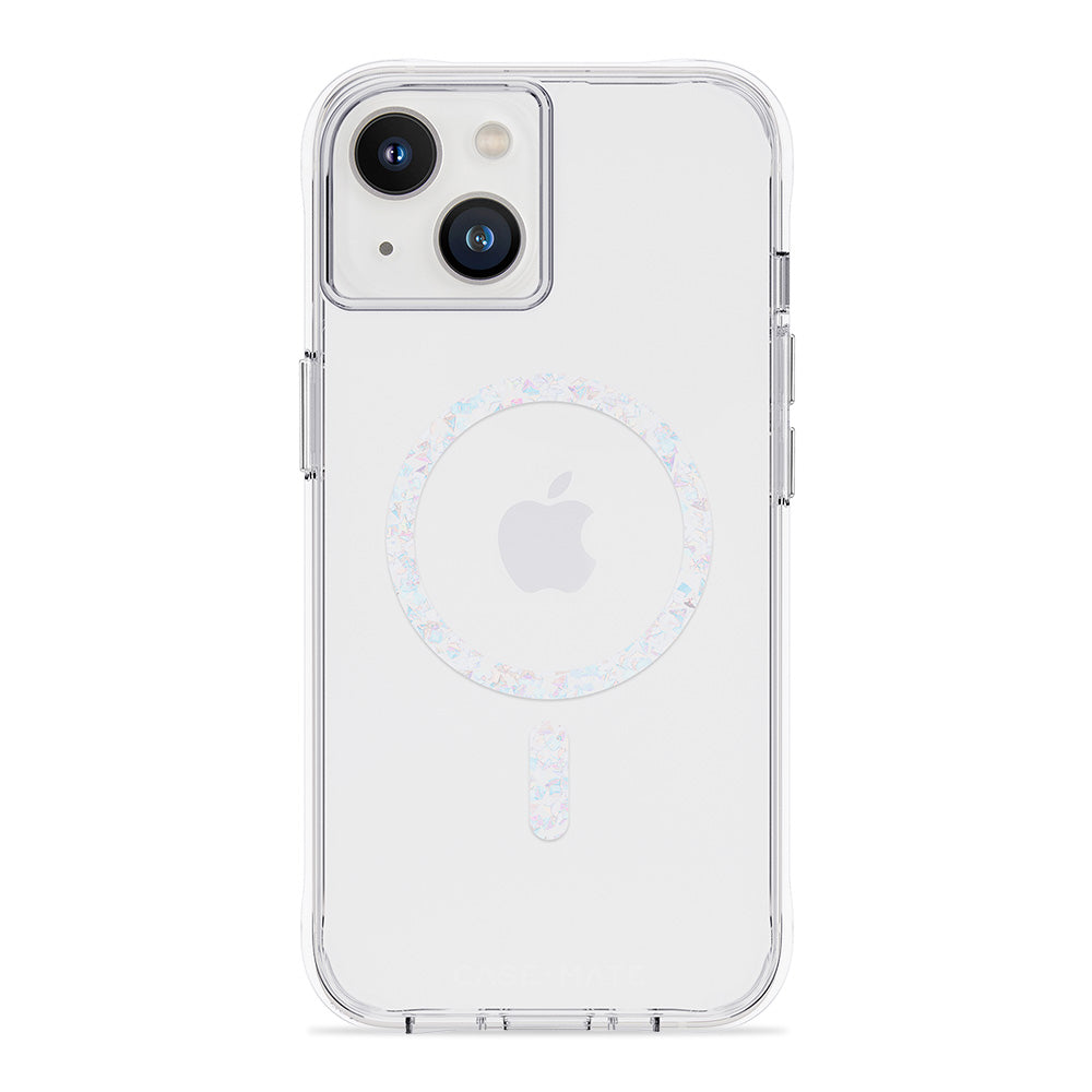 Case-Mate Twinkle Clear Case - MagSafe For iPhone 14 6.1 - Clear/Diamond