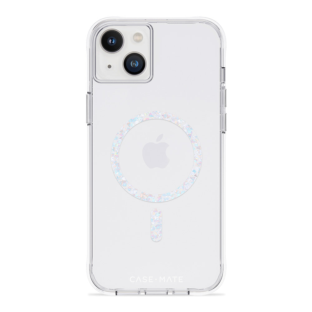 Case-Mate Twinkle Clear Case - MagSafe For iPhone 14 Plus 6.7 - Clear/Diamond