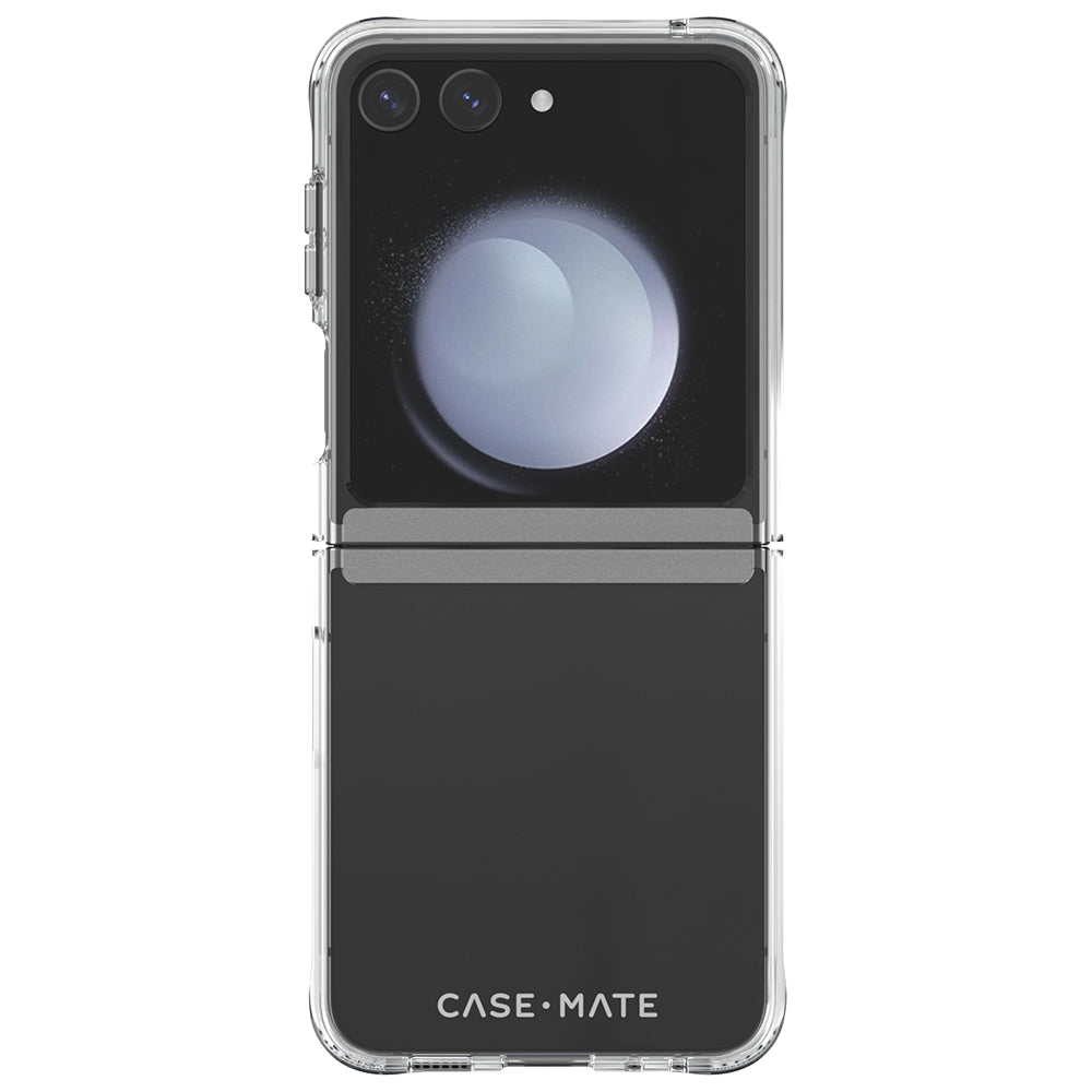 Case-Mate Tough Clear Plus Antimicrobial Case For Samsung Galaxy Z Flip5 - Clear