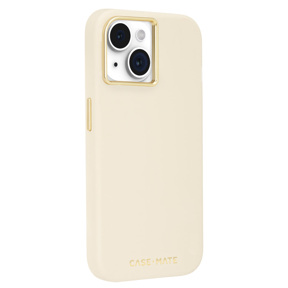 Case-Mate Silicone MagSafe Case For iPhone 15 - Beige