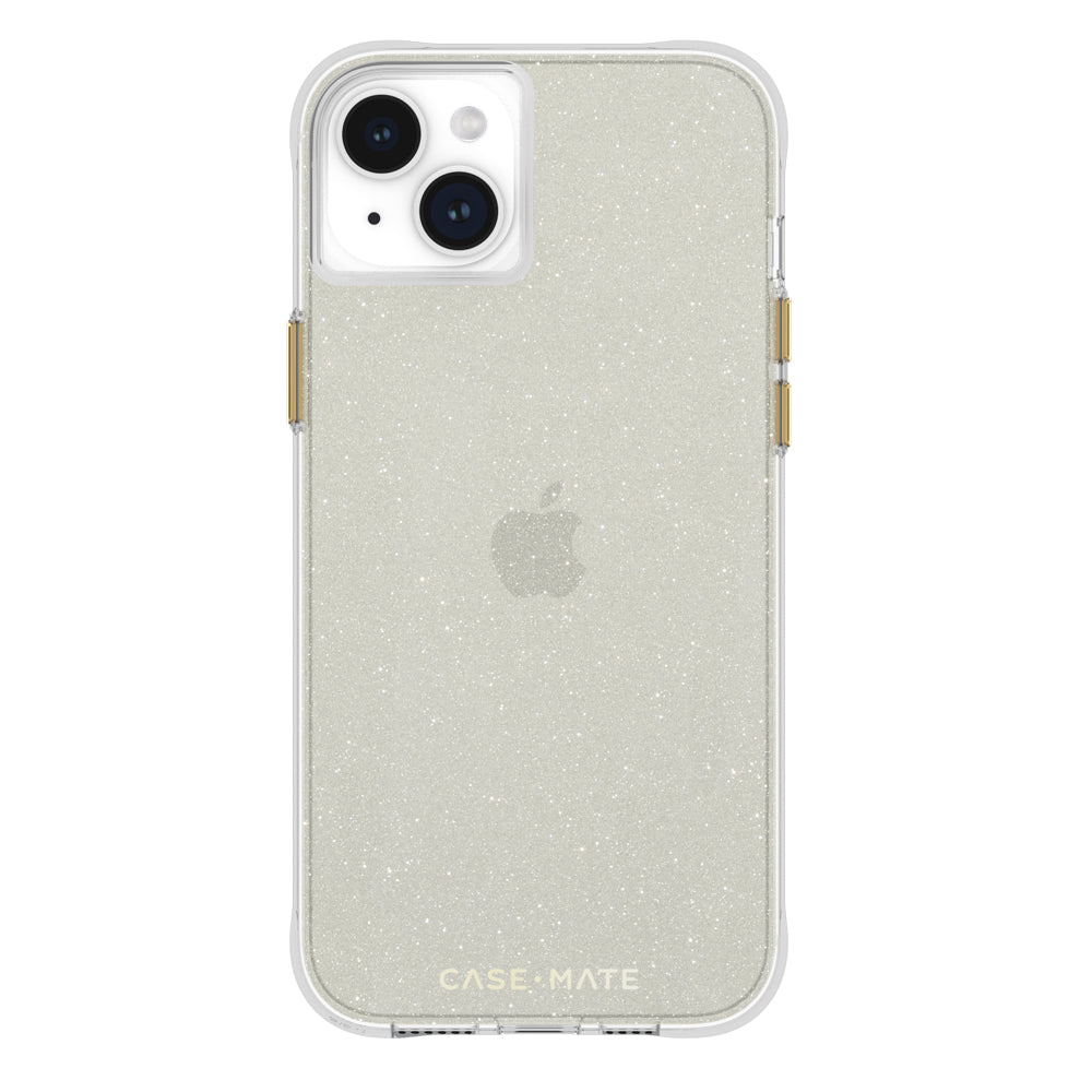 Case-Mate Sheer Crystal Case For iPhone 15 Plus - Gold