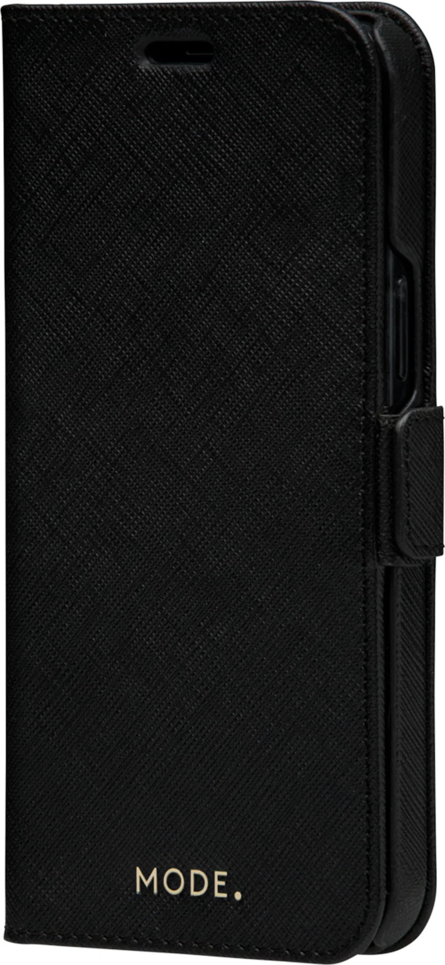 Dbramante1928 New York Leather Folio Case iPhone 12 Pro Max - Night Black