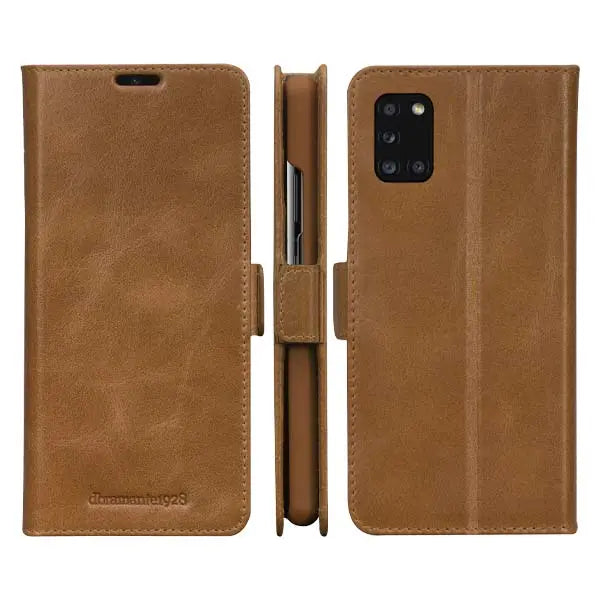 Dbramante1928 Copenhagen Slim Leather Folio Case Samsung Galaxy A52 - Tan