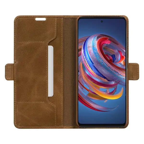 Dbramante1928 Copenhagen Slim Leather Folio Case Samsung Galaxy A52 - Tan