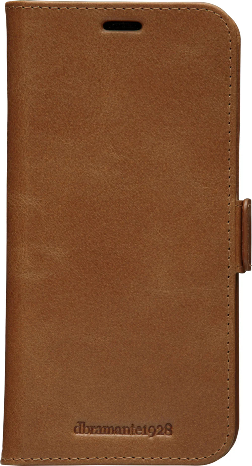 Dbramante1928 Lynge Leather Folio Case iPhone 12 Pro Max 6.7 inch - Tan