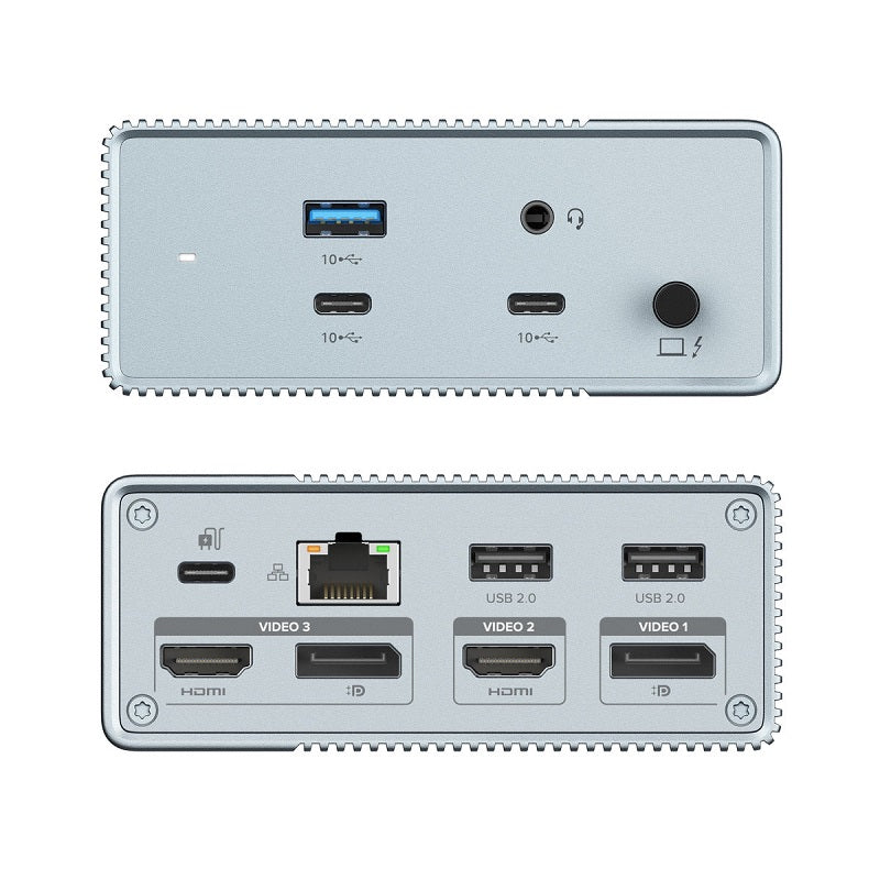 HyperDrive GEN2 12-in-1 USB-C Hub w/ Dual 4K HDR 60Hz + DP