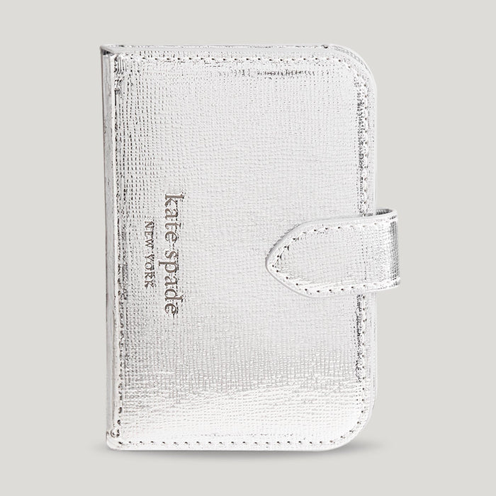 Kate Spade Morgan Magnetic Wallet for MagSafe - Metallic Silver