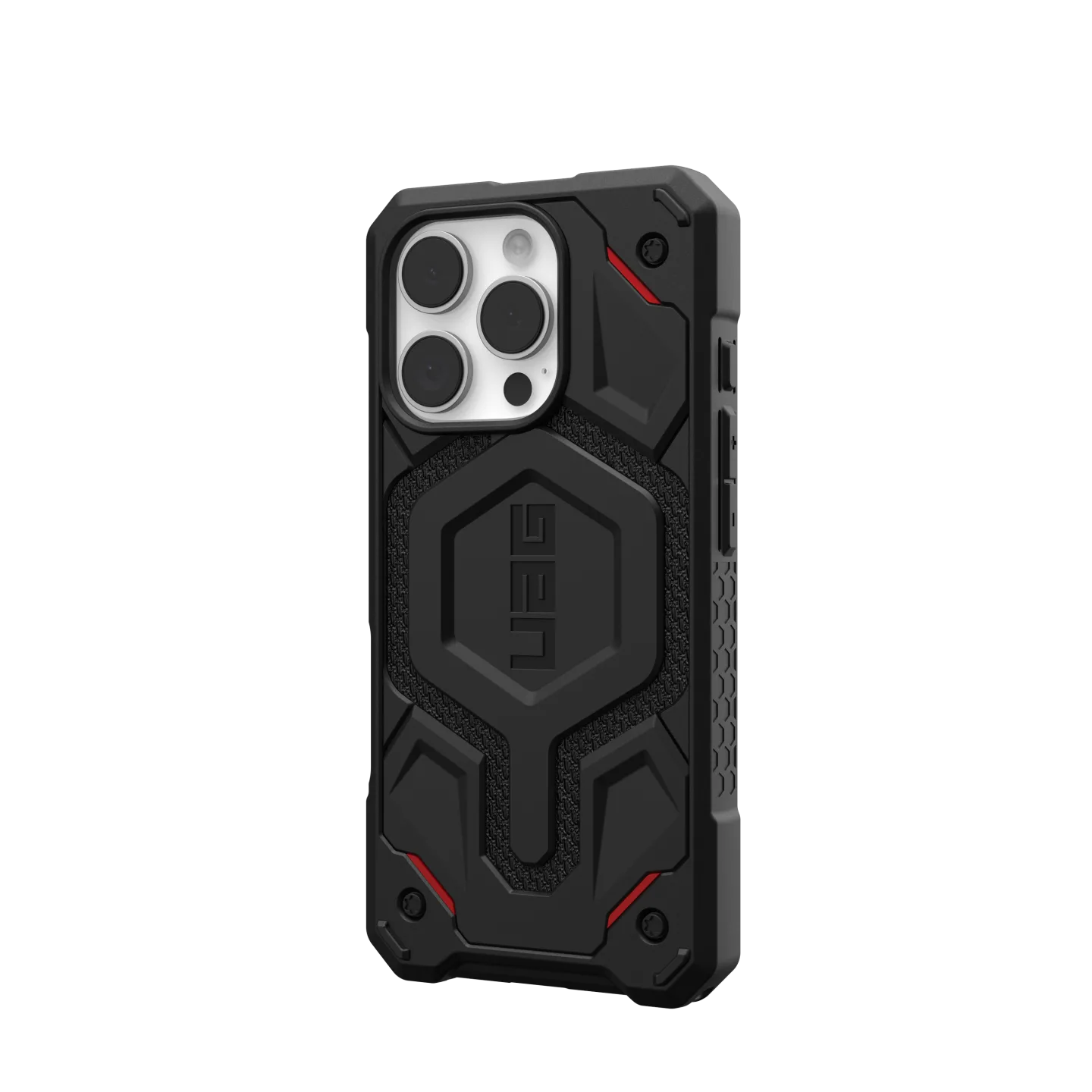 UAG Monarch Pro Kevlar iPhone 16 Pro Max 6.9 Case & MagSafe - Kevlar Black