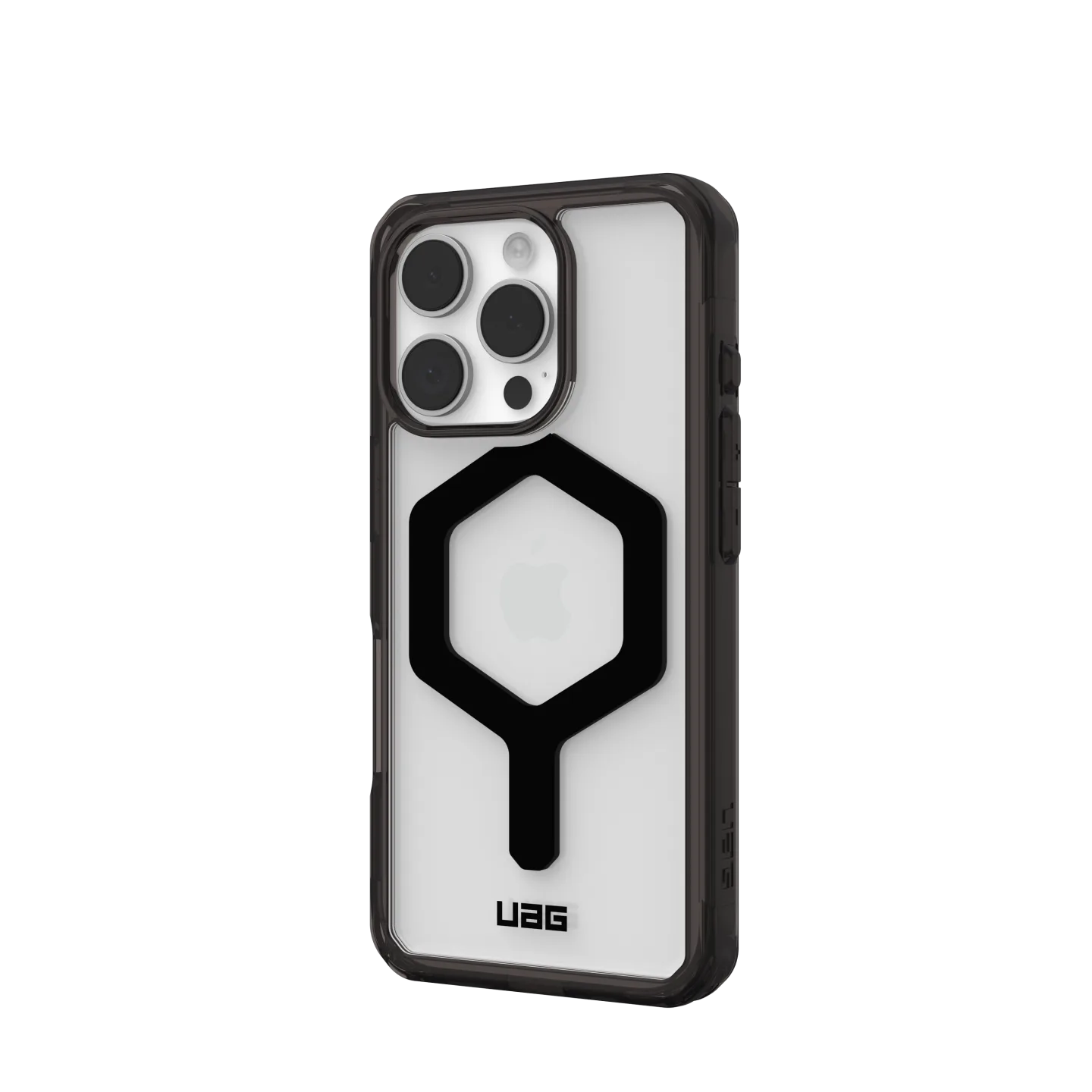 UAG Plyo iPhone 16 Pro 6.3 Case & MagSafe - Clear Black