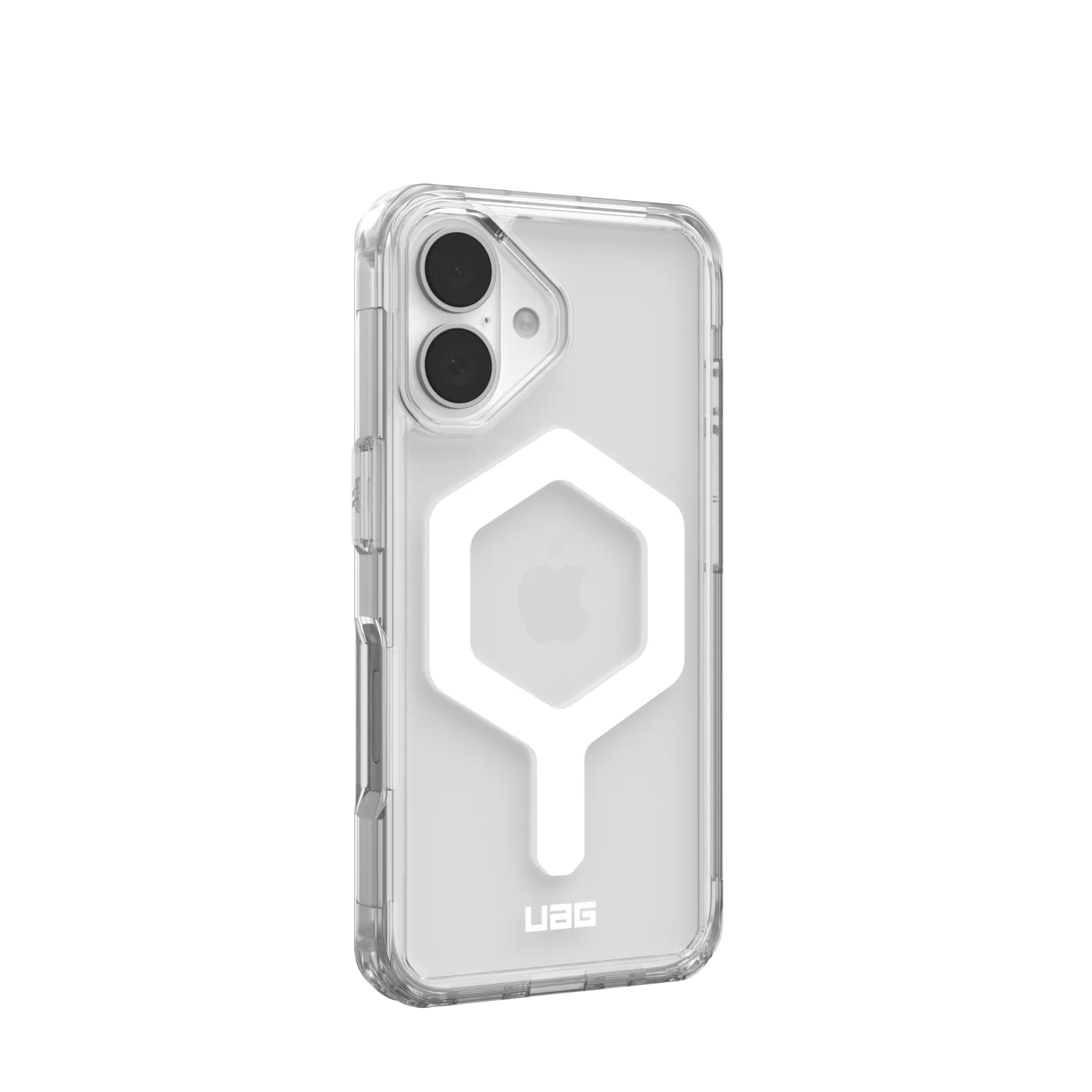 UAG Plyo iPhone 16 Plus 6.7 Standard Case & MagSafe - Ice / White