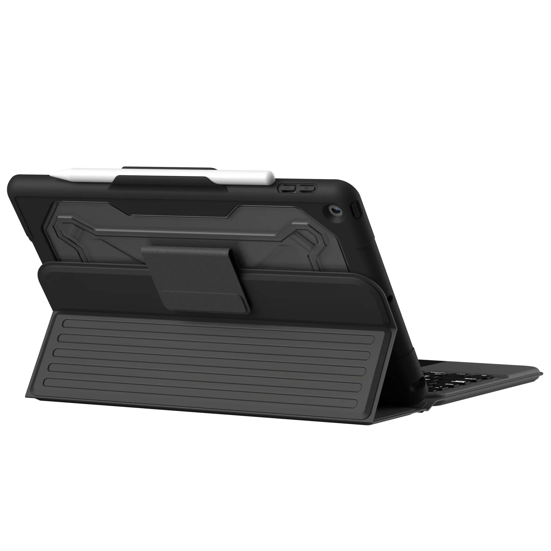 UAG Rugged Bluetooth Keyboard & Trackpad Case iPad 10.2 - Black