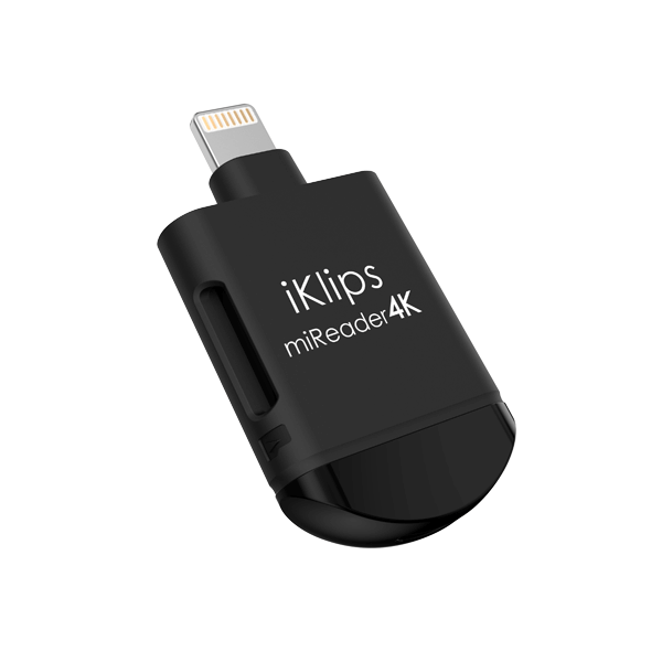 Adam Elements iKlips miReader 4K Lightning / Micro USB - Black