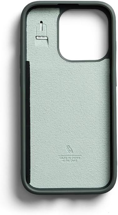 Bellroy Leather 3 Card Case iPhone 15 Pro Max - Everglade Grey