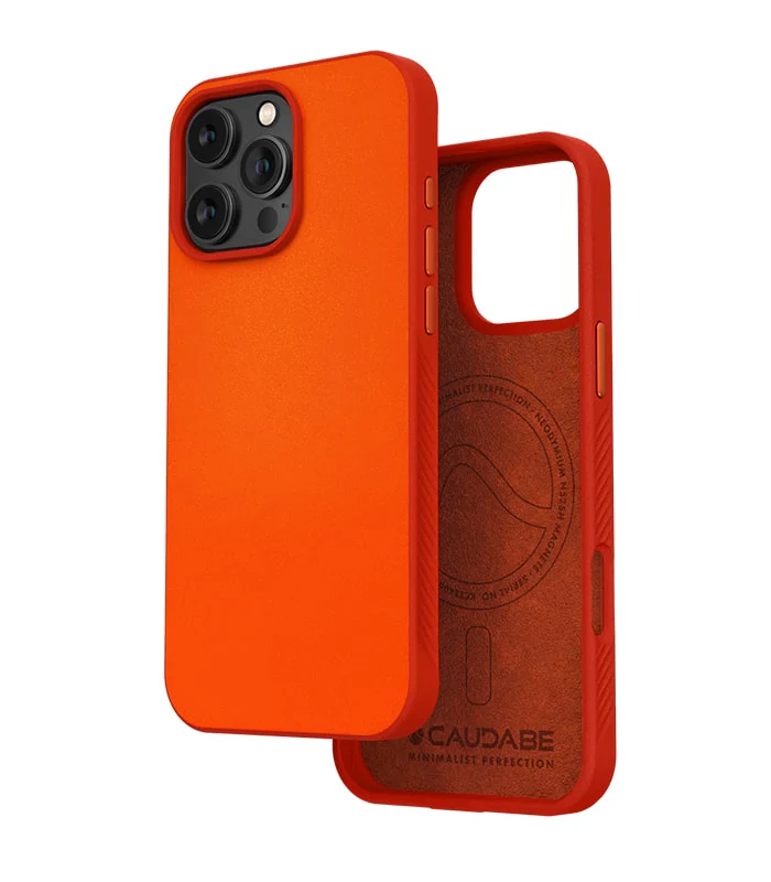 Caudabe Paragon Slim ShockLite Case &amp; MagSafe iPhone 16 Pro Max 6.9 - Ember