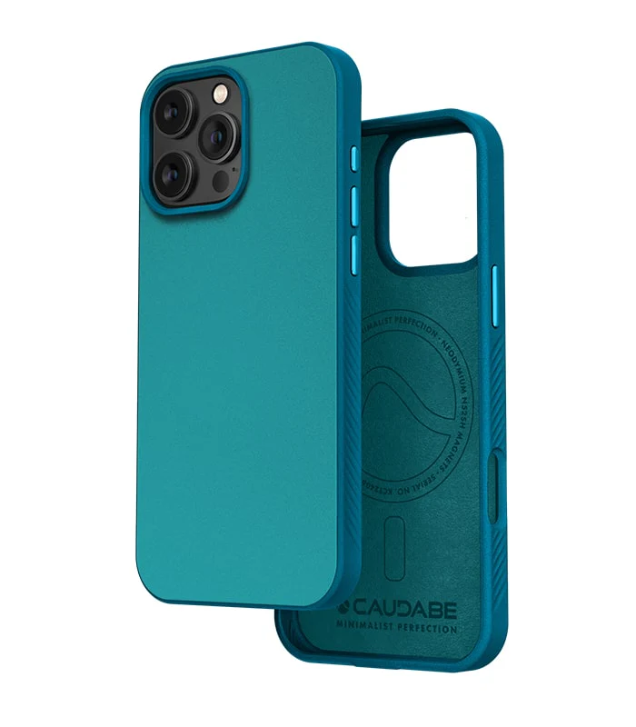 Caudabe Paragon Slim ShockLite Case &amp; MagSafe iPhone 16 Pro 6.3 - Seaglass