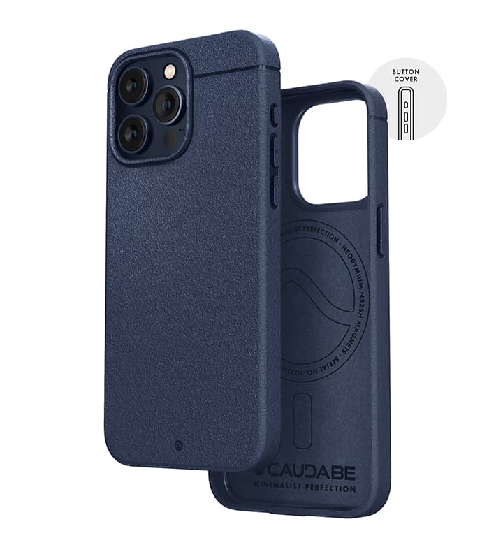 Caudabe Sheath Slim Protective Case with MagSafe iPhone 15 Pro Max 6.7 - Celestial Blue