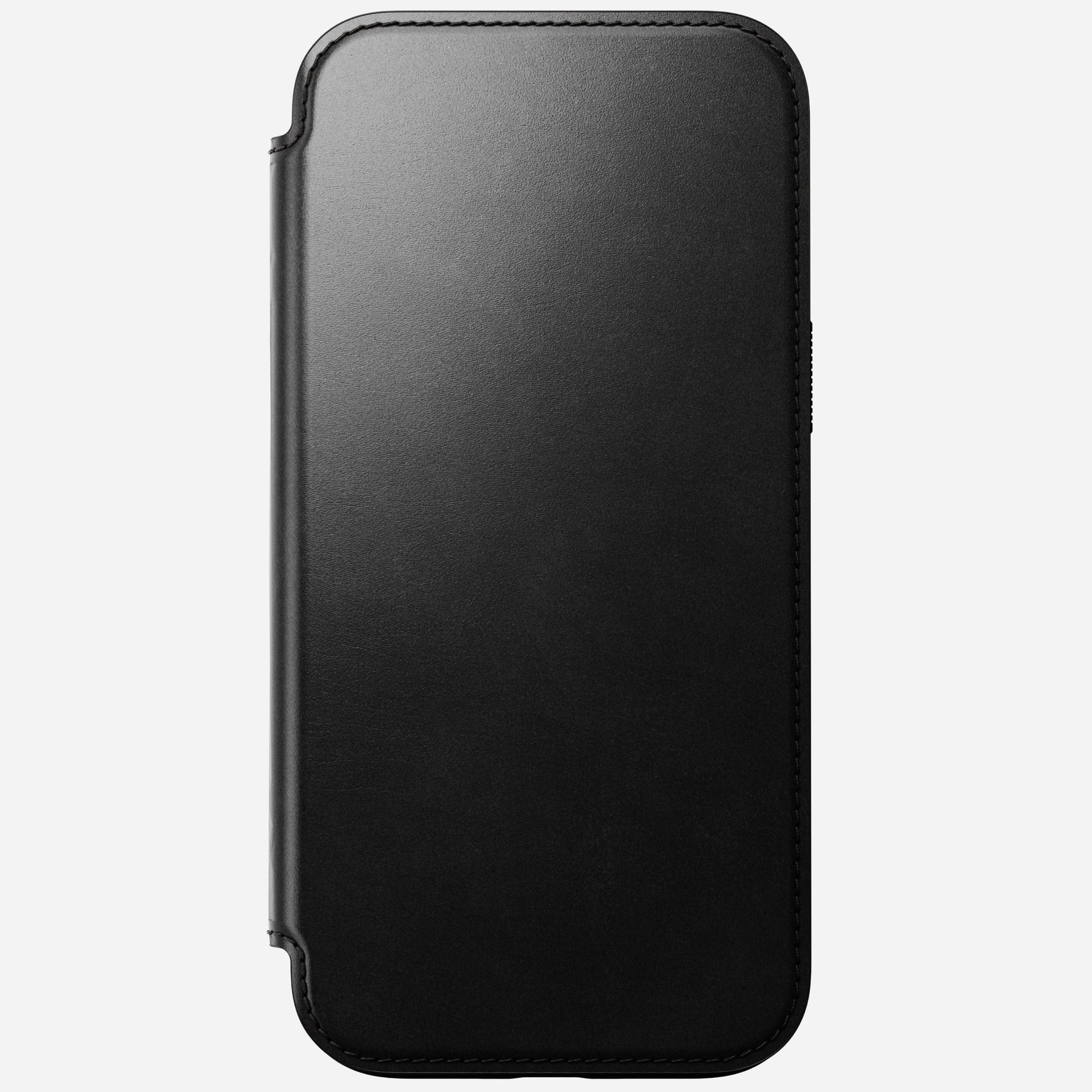 Nomad Horween Premium Leather Folio Case iPhone 16 Pro Max 6.9 - Black