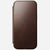 Nomad Horween Premium Leather Folio Case iPhone 16 Pro 6.3 - Brown