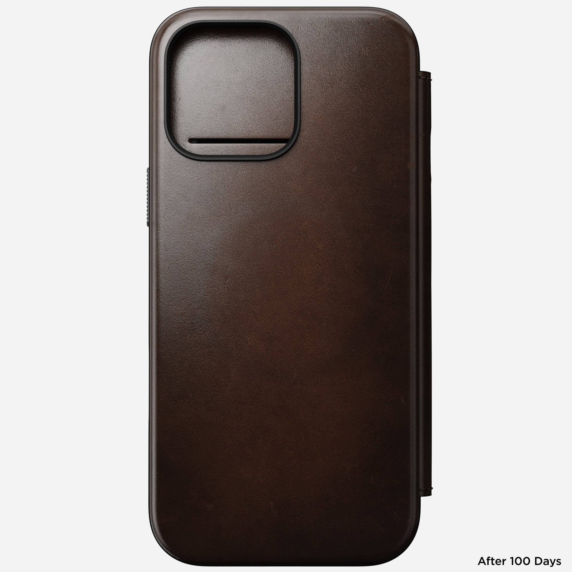 Nomad Horween Premium Leather Folio Case iPhone 16 Pro Max 6.9 - Brown