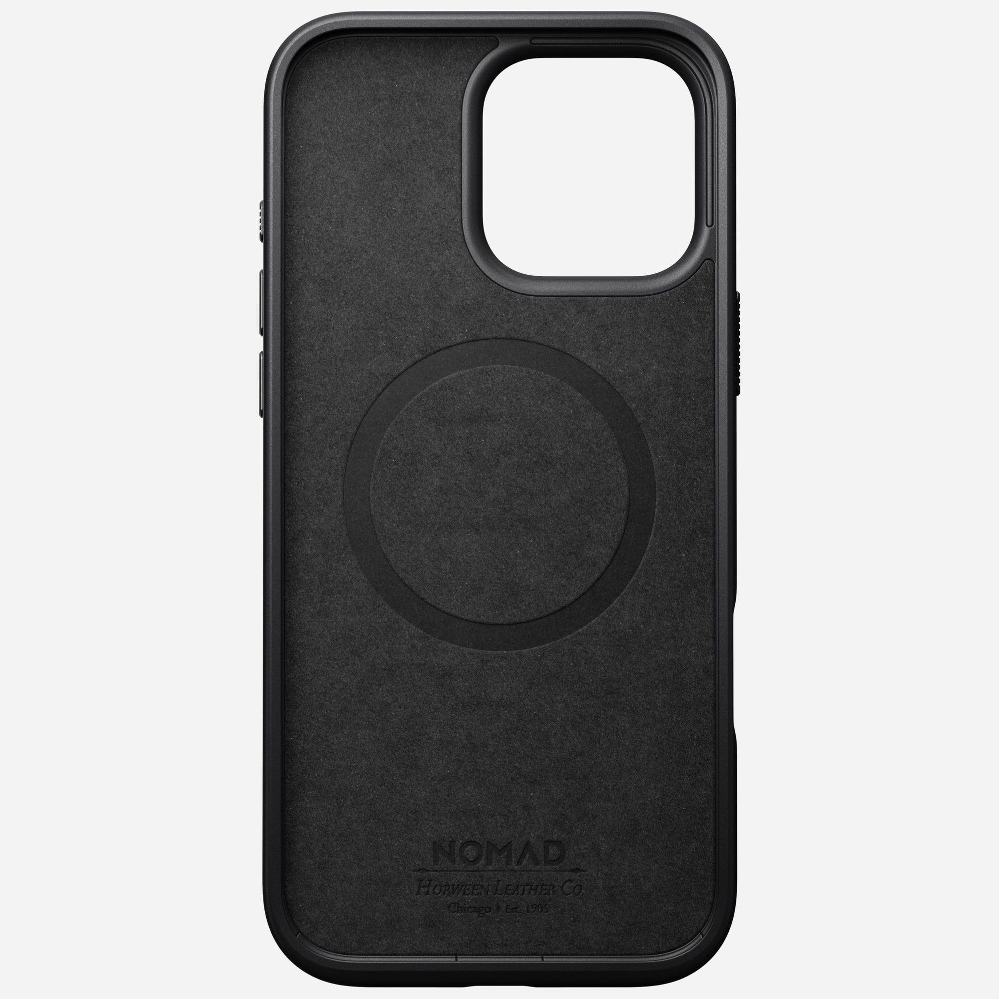 Nomad Modern Horween Leather Case for iPhone 16 Pro 6.3 - Black