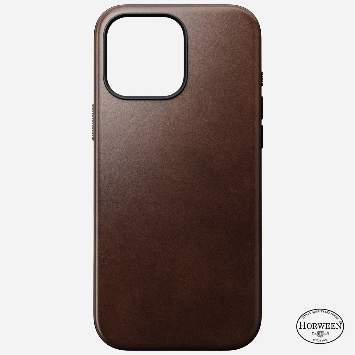 Nomad Modern Horween Leather Case for iPhone 16 Pro 6.3 - Brown