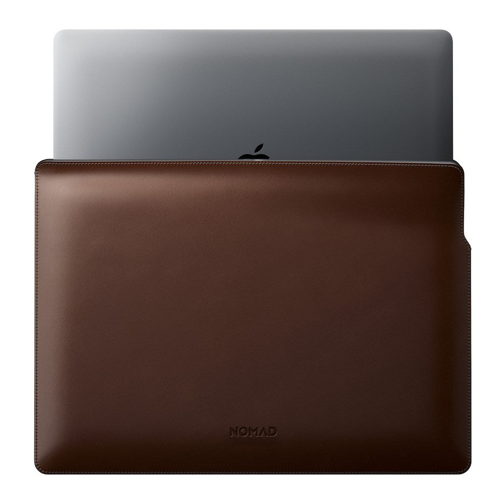 Nomad Leather Sleeve For MacBook Pro 16" 2019 - Brown