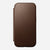 Nomad Modern Premium Leather Folio Case iPhone 16 Plus 6.7 - Brown