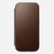 Nomad Modern Premium Leather Folio Case iPhone 16 Pro 6.3 - Brown