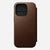 Nomad Modern Premium Leather Folio Case iPhone 16 Pro 6.3 - Brown