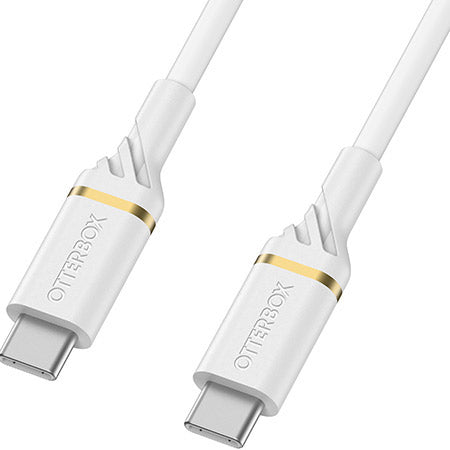 Otterbox Fast Charge Cable USB-C to USB-C 1M - White