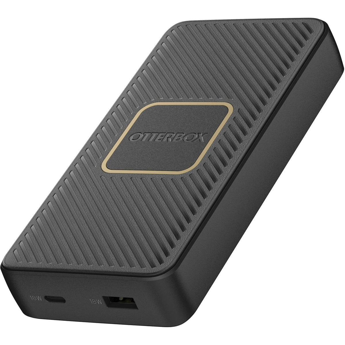 Otterbox Fast Charge Power Bank Wireless QI &amp; USB-C &amp; USB A 15,000 mAh Black