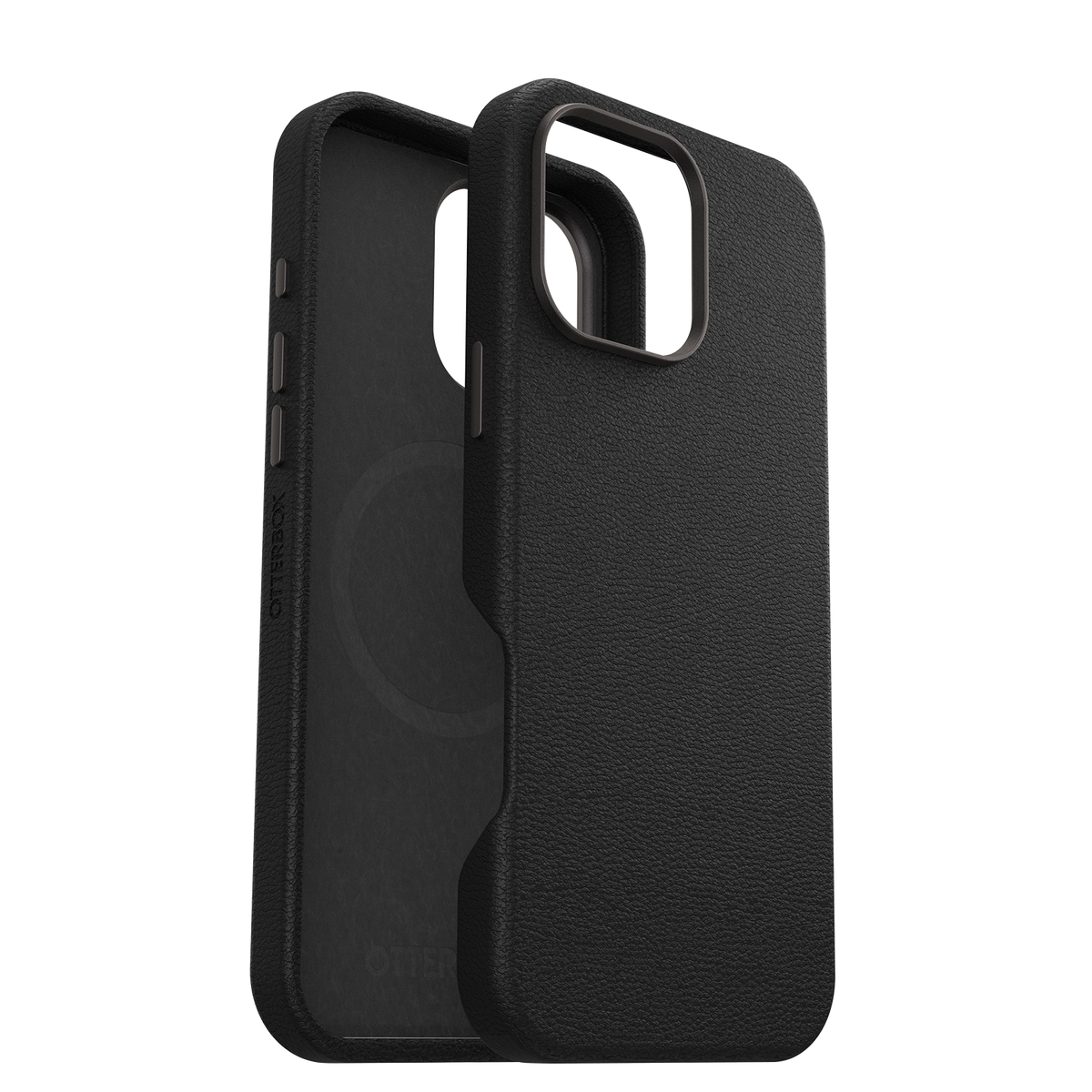 OtterBox Symmetry Cactus Leather Case for iPhone 16 Standard 6.1 - Noir Ash