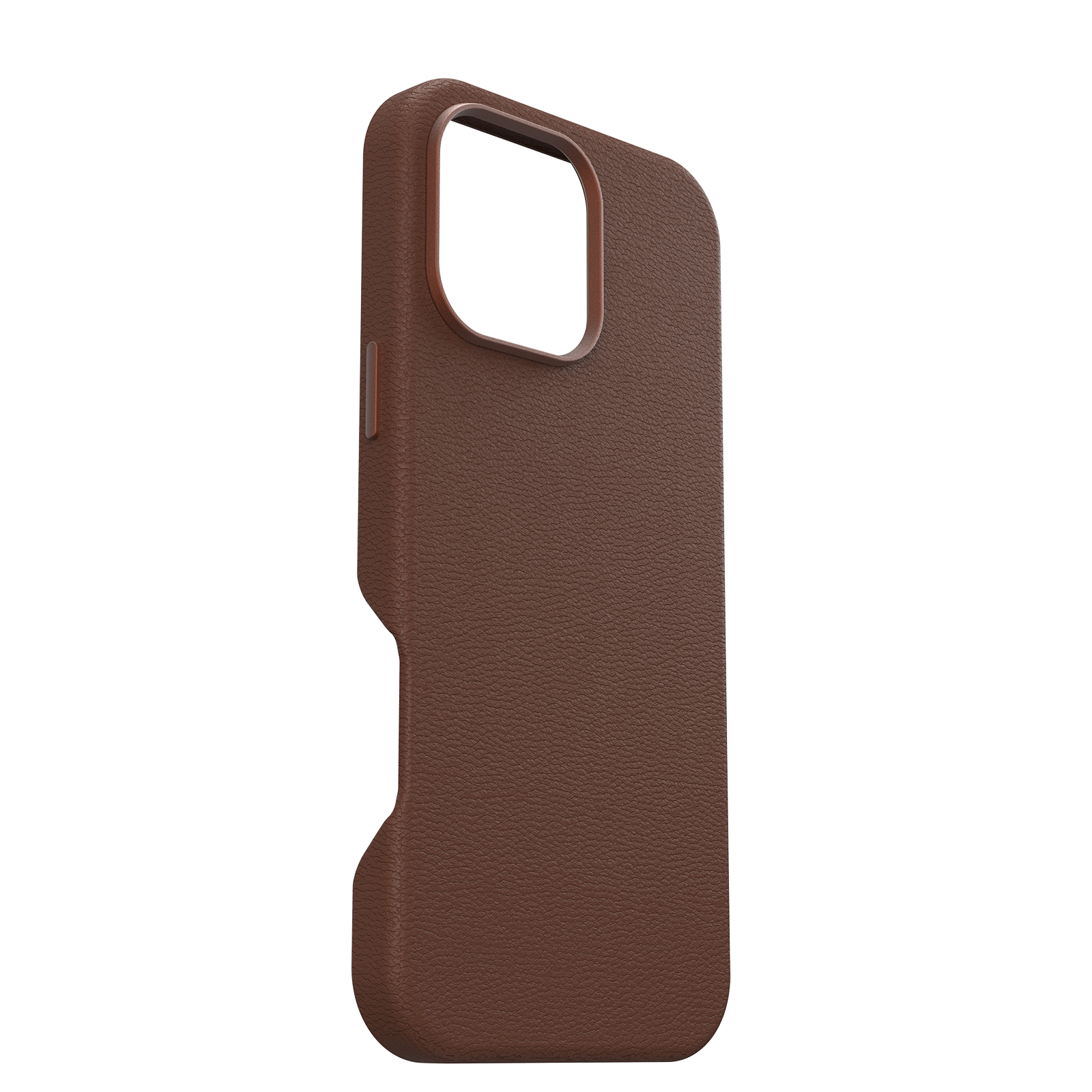 OtterBox Symmetry Cactus Leather Case for iPhone 16 Standard - Rich Adobe Brown