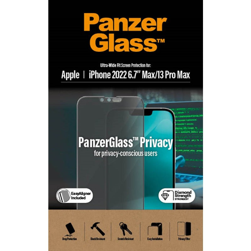 PanzerGlass UltraWide Fit Privcy Screen Protector For iPhone 14 Plus