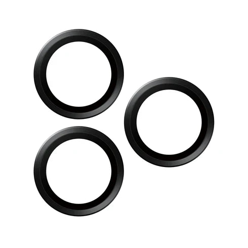 PanzerGlass Hoops Ceramic Camera Lens Protector iPhone 16 Pro and 16 Pro Max - Black