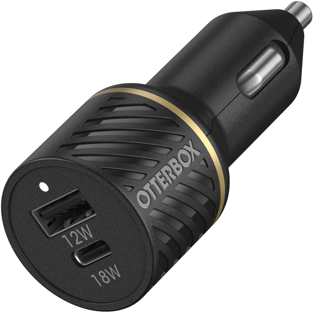 Otterbox Durable Car Charger USB-C &amp; USB-A Dual Port 30W - Premium Fast Charger