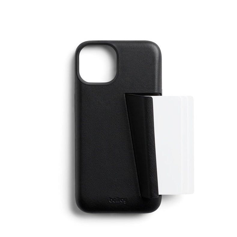 Bellroy Leather 3 Card Case iPhone 14 Pro Max - Black