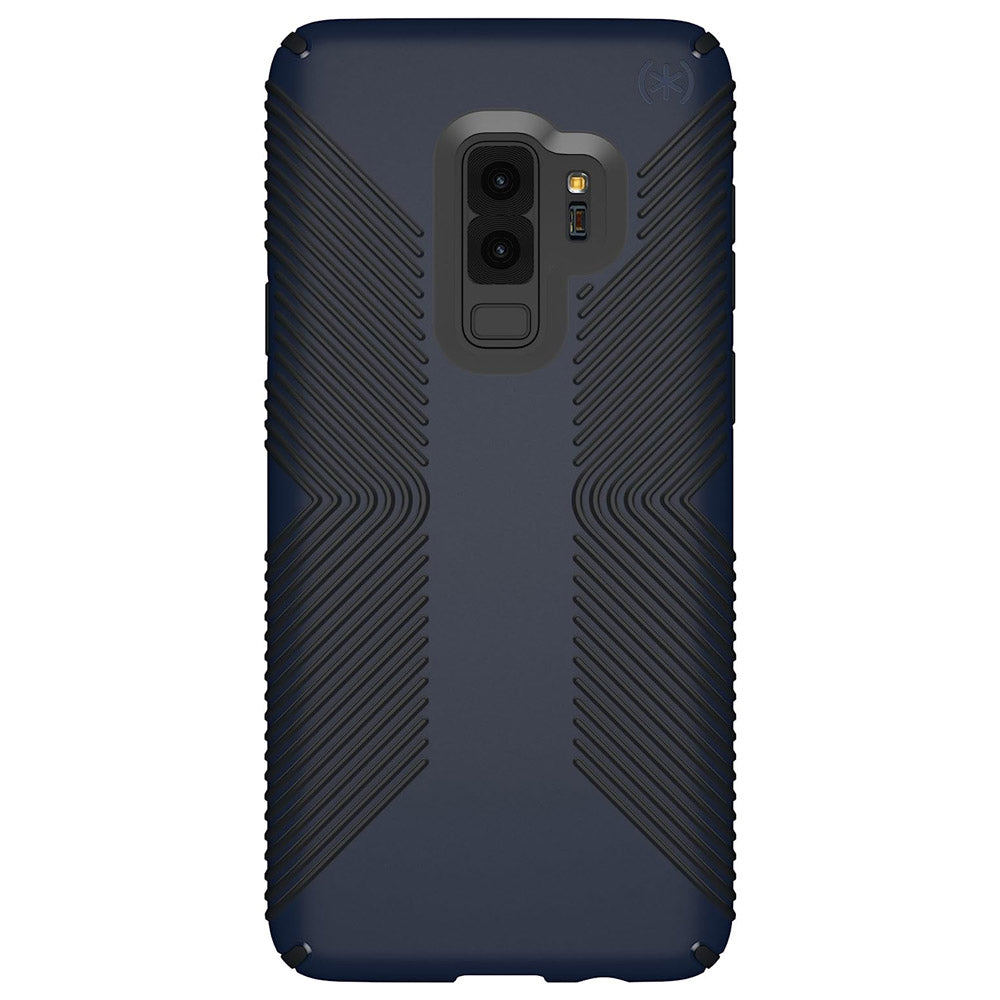 Speck Presidio Grip Impactium Dual-Layer Slim Rugged Case For Samsung Galaxy S9 Plus - Blue