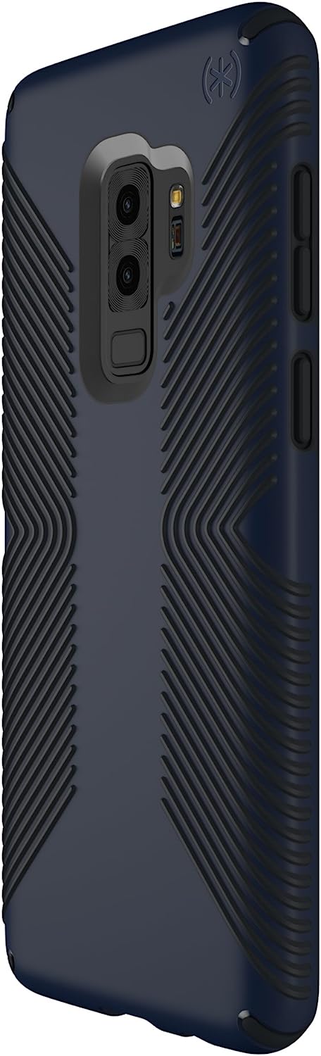 Speck Presidio Grip Impactium Dual-Layer Slim Rugged Case For Samsung Galaxy S9 Plus - Blue