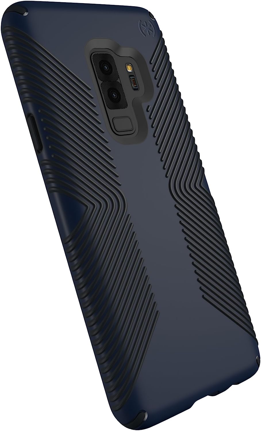 Speck Presidio Grip Impactium Dual-Layer Slim Rugged Case For Samsung Galaxy S9 Plus - Blue