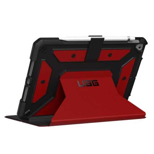 UAG Metropolis Rugged Tough Folio Case iPad 10.2 2019 - Magma  11