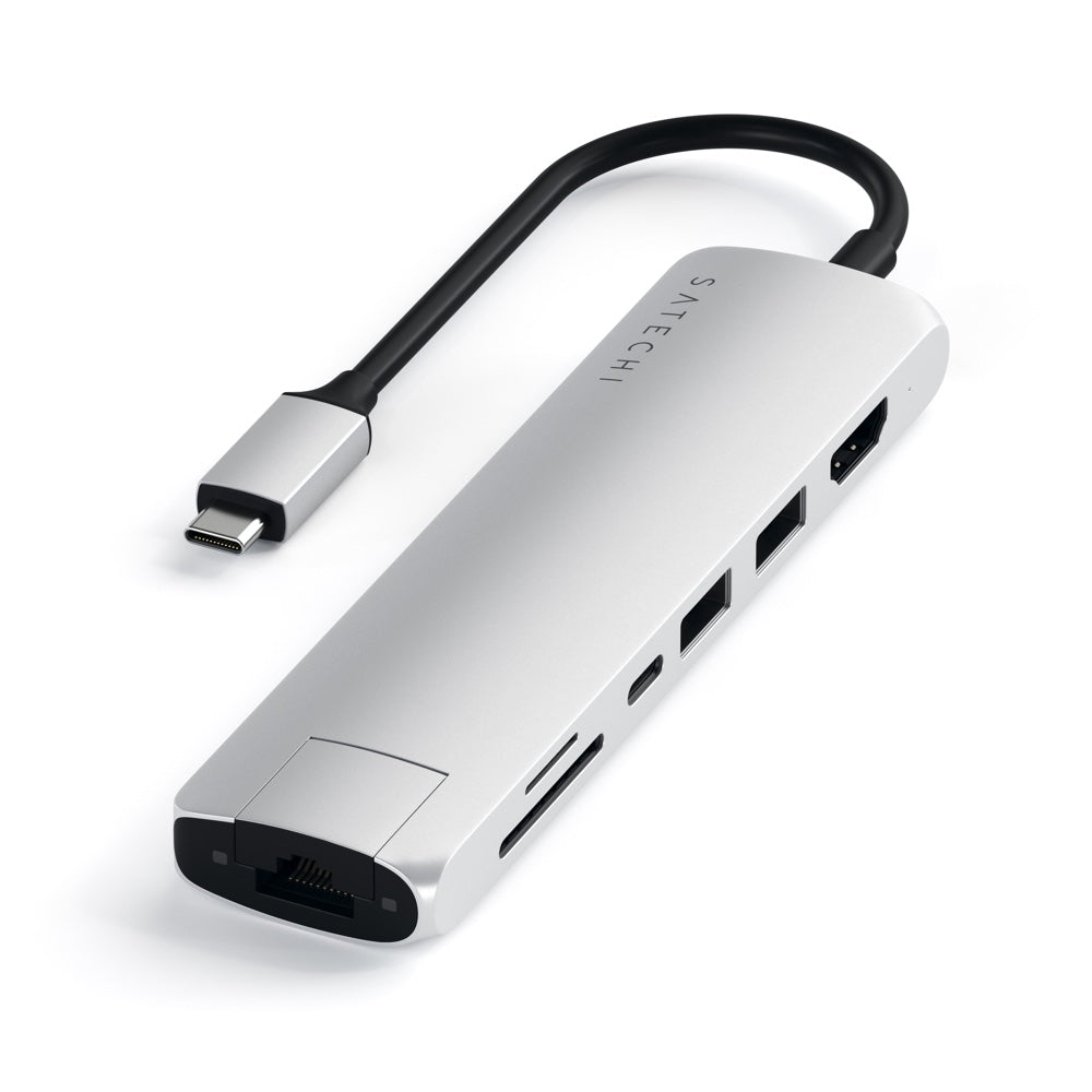 Satechi USB-C Slim Multiport Adapter w/ HDMI + 60W PD