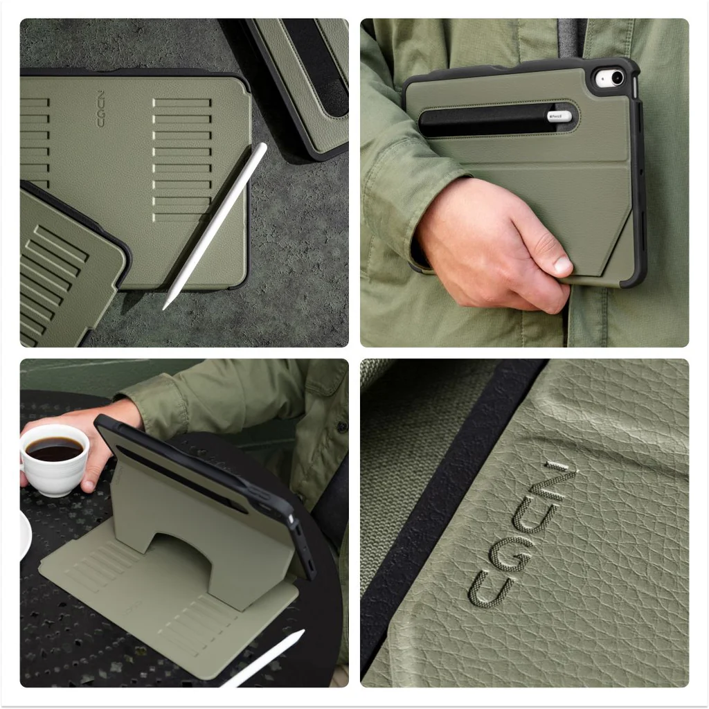 Zugu Case for iPad 10th Gen 10.9 - Olive Green