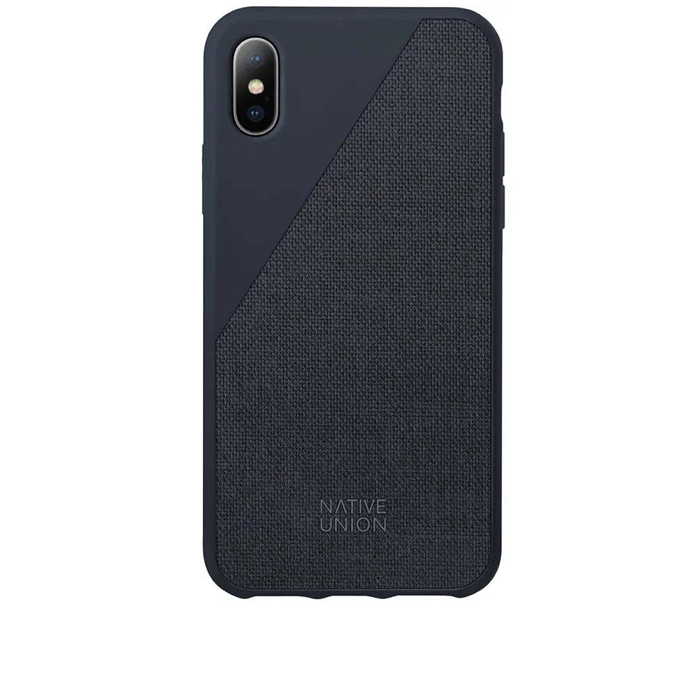 Native Union Clic Canvas for iPhone X / Xs - Marine