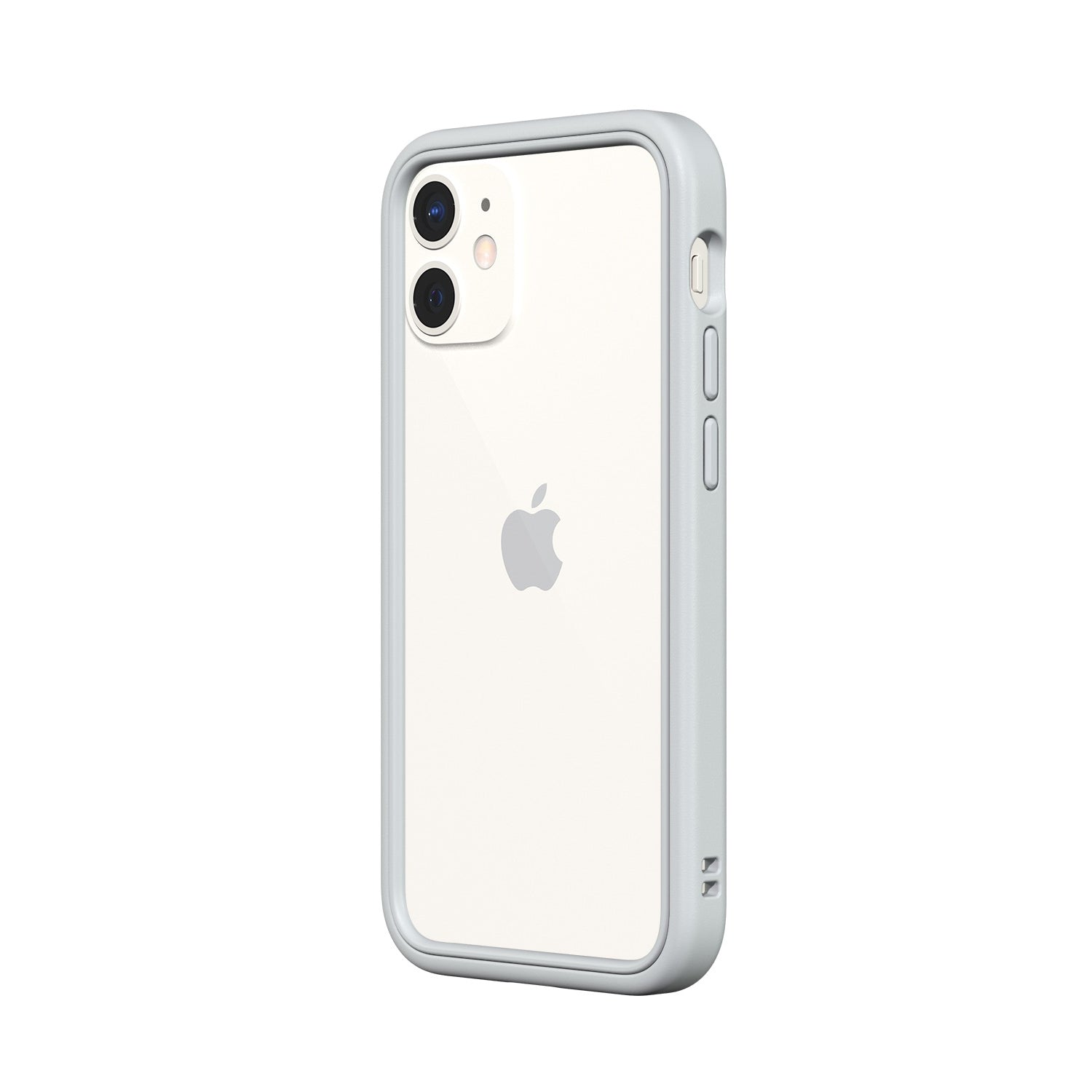 RhinoShield CrashGuard NX Bumper Case For iPhone 12 mini - Platinum Grey - Mac Addict