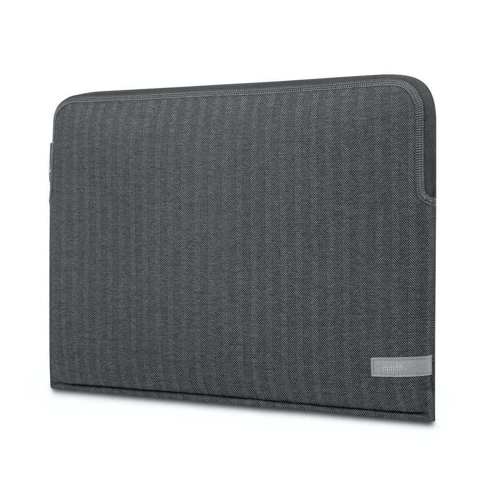 Moshi Pluma Laptop Sleeve For 15&quot;/16&quot; MacBook Pro - Herringbone Gray - Mac Addict